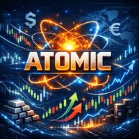 Atomic MT5 trading robot logo