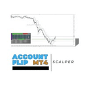Account flip MT4 scalper trading robot logo