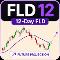 FLD Indicator Conservative Strategy Tester result, 12.67% simulated ROI