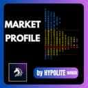 The market profile trading robot logo