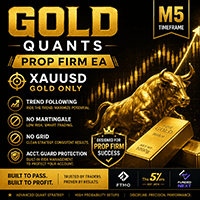 Gold Quants Prop Firm M5 EA trading robot logo