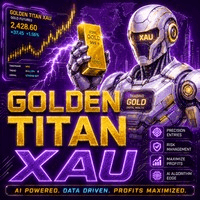 Golden Titan XAU trading robot logo