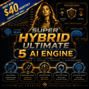 Super Hybrid Ultimate With 5 AI Engine Version trading robot logo