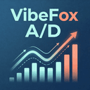 VibeFox Accumulation Distribution trading robot logo