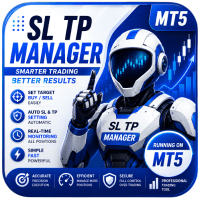 Open Position SL TP Dashboard trading robot logo