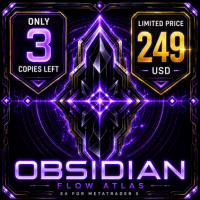 Obsidian Flow Atlas EA Conservative Strategy Tester result, 12.96% simulated ROI