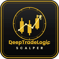 Deeptradelogic scalper gold trading robot logo
