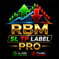 RBM Stop and Take Label trading robot logo