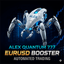 Alex Quantum 777 Booster USD trading robot logo