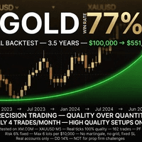 Gold Asian London EA Conservative Strategy Tester result, 13.18% simulated ROI