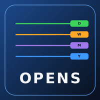 Opens trading robot logo