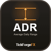 ADR Average Daily Range Meter trading robot logo