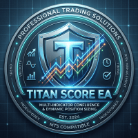 Titan Score EA MT5 Aggressive Strategy Tester result, -24.6% simulated ROI