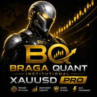 BragaQuant Institutional XAUUSD Conservative Strategy Tester result, 13.23% simulated ROI