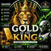 Gold of the King Conservative Strategy Tester result, 13.24% simulated ROI