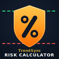 TrendSync Risk Calculator trading robot logo