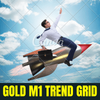Gold M1 Trend Grid EA Conservative Strategy Tester result, 13.35% simulated ROI