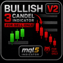 Bullish 3 Candle Sell Indicator with levels V2 trading robot logo