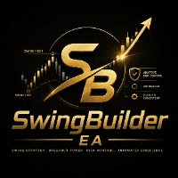 SwingBuilder MT5 Aggressive Strategy Tester result, -24.28% simulated ROI