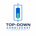 Top Down CandleCast trading robot logo
