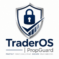 TraderOS PropGuard Conservative Strategy Tester result, 13.53% simulated ROI