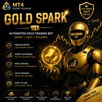 Gold Spark V1 Conservative Strategy Tester result, 13.55% simulated ROI