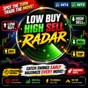 Low Buy High Sell Radar MT4 trading robot logo
