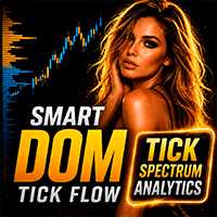 Smart DOM Tick Flow trading robot logo