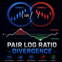 Pair Log Ratio Divergence trading robot logo