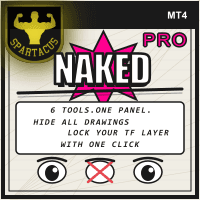 Naked chart PRO MT4 Conservative Strategy Tester result, 14.04% simulated ROI