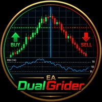 Dual Grider RSI Aggressive Strategy Tester result, -23% simulated ROI