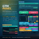 Manual trade and group management trading robot logo