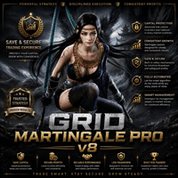 Grid Martingale Pro v8 trading robot logo