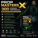 Prop Masters X trading robot logo