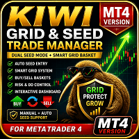 Kiwi Grid and Seed Trade Manager MT4 trading robot logo