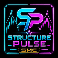 Structure Pulse SMC MT4 trading robot logo