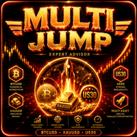 Multi jump trading robot logo