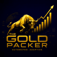 The GoldPacker MT4 trading robot logo