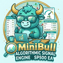 Minibull algorithmic signal engine sp500 ea trading robot logo
