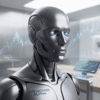 Obsidian Alpha Conservative Strategy Tester result, 14.71% simulated ROI