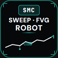 SMC Sweep Fvg Robot MT5 Conservative Strategy Tester result, 14.71% simulated ROI