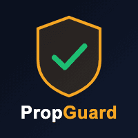 PropGuard Prop Firm Risk Manager Aggressive Strategy Tester result, -21.74% simulated ROI