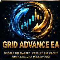 Grid Advance EA Aggressive Strategy Tester result, -21.61% simulated ROI