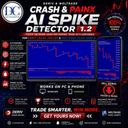 Crash and painx ai spike detector trading robot logo