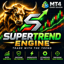 Supertrend Engine Gold trading robot logo