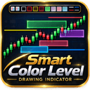 Smart Color Levels Drawing Indicator MT4 trading robot logo