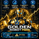 Golden Robot Prime trading robot logo