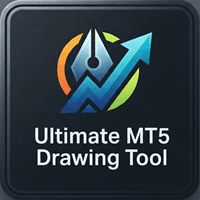 Ultimate MT5 Drawing Tool Aggressive Strategy Tester result, -21.02% simulated ROI