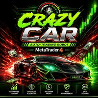 Crazy Car EA Conservative Strategy Tester result, 15.23% simulated ROI