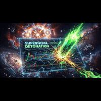 Supernova Detonation MT4 Conservative Strategy Tester result, 15.4% simulated ROI